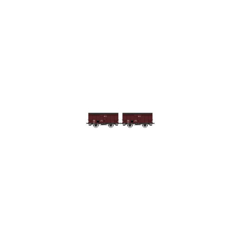 REE Modeles WB-743 Set 2 Wagons primeurs ex-10T Type 2 , Ep II, H0