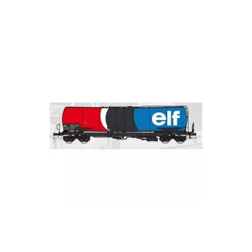 Lenz 42323-32 wagon citerne Zans Elf, SNCF, bleu/rouge- 0
