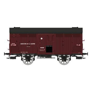 Ree Modeles WB-764 wagon isotherme ex- primeur ministère de la Guerre PLM, SNCF - EP II - H0