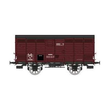 Ree Modeles WB-744 wagon primeur ex-PLM PLM 10 T, PLM - EP II - H0