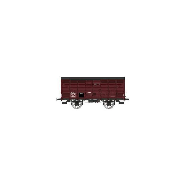 Ree Modeles WB-744 wagon primeur ex-PLM PLM 10 T, PLM - EP II - H0