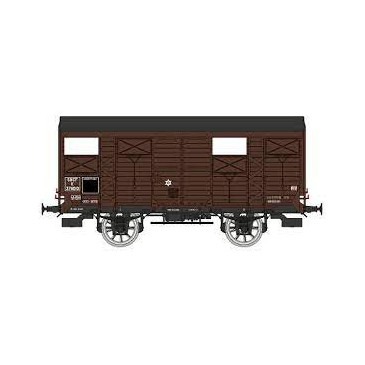 Ree Modeles WB-703 wagon couvert PLM 20 T SNCF EP III B - H0