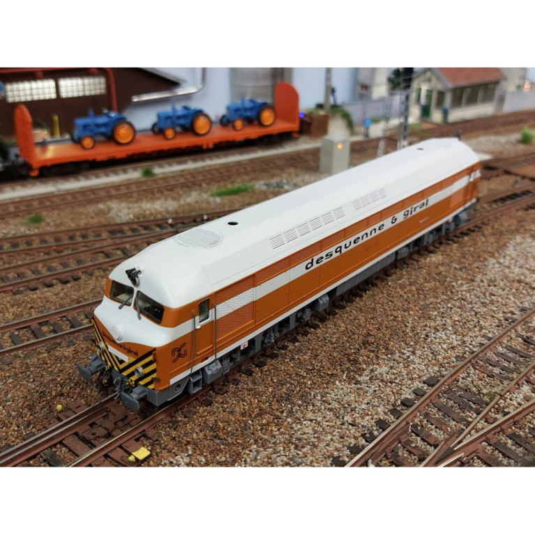 Mistral 25-01-G004 DCC SOUND Locomotive Diesel CC 80001 Desquenne & Giral - SNCF - Ep VI - H0