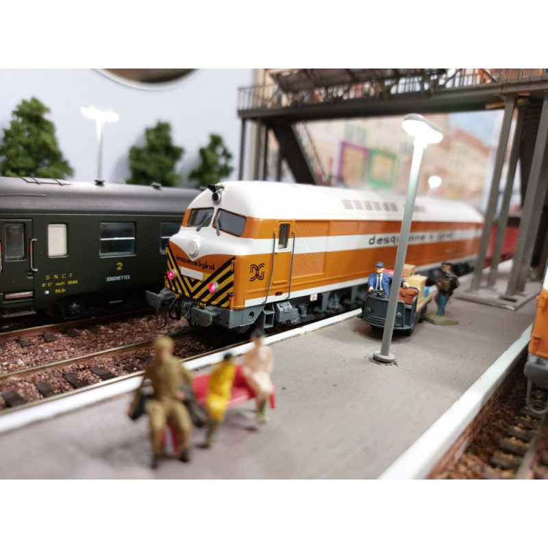 Mistral 25-01-G004 DCC SOUND Locomotive Diesel CC 80001 Desquenne & Giral - SNCF - Ep VI - H0