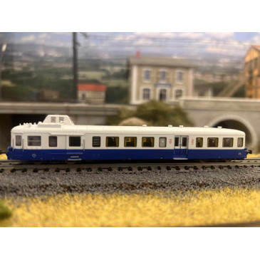 Trains160 - 16 068 S- Autorail diesel Picasso XBD 93953 Bleu/blanc SNCF 2e Cl. Sotteville - DCC sound -Ep. IVa - N