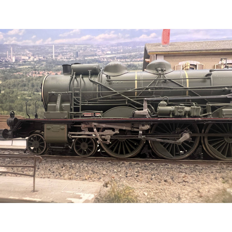 REE Modeles - MB 134 S - Locomotive vapeur 231 D 154, Dijon, PLM, Ep II digital son - H0