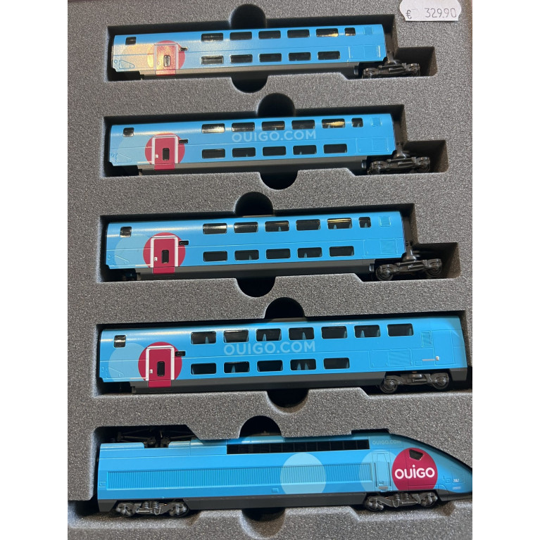 Kato - 10-1763 Coffret de 10 voitures Ouigo - SNCF - N