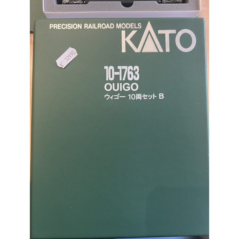 Kato - 10-1763 Coffret de 10 voitures Ouigo - SNCF - N