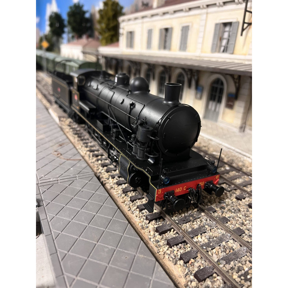 Chrezo 140-03 Locomotive 140 C 158 - DCC SOUND - SNCF - Region Ouest - Ech O