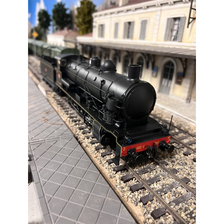 Chrezo 140-03 Locomotive 140 C 158 - DCC SOUND - SNCF - Region Ouest - Ech O
