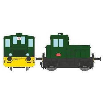 REE Modeles - MB-146 S - Locotracteur diesel Y 2139, vert 301, Nord, Sncf, Ep III et IV
