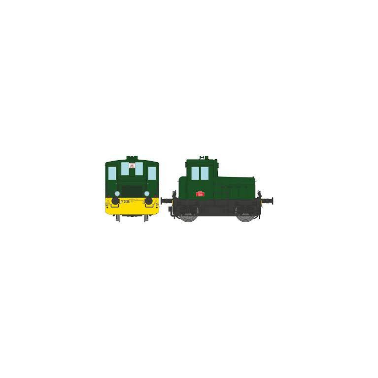 REE Modeles - MB-146 S - Locotracteur diesel Y 2139, vert 301, Nord, Sncf, Ep III et IV