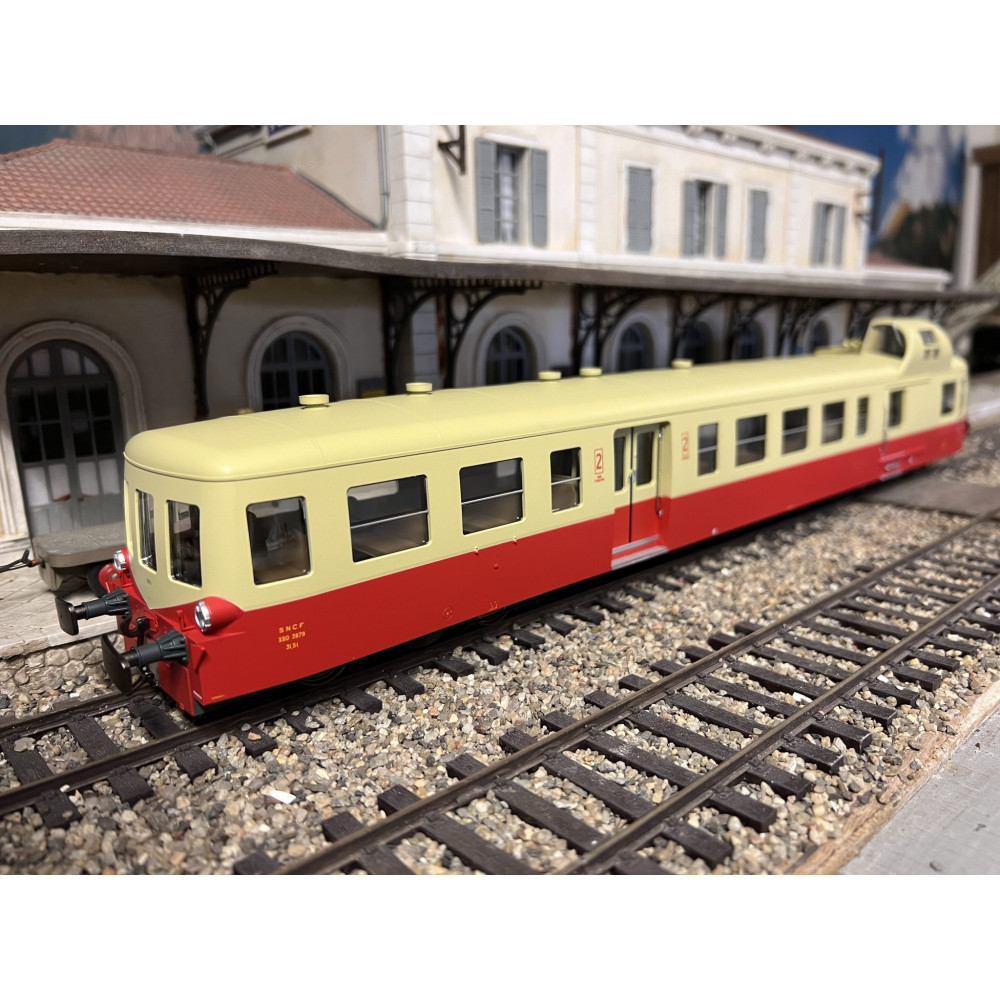 Chrezo 3800-04, Autorail XBD 3879 \"Picasso\" dépôt Bordeaux, DCC Sound, SNCF, EpIV, 0