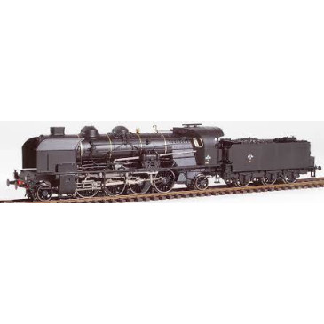 REE Modeles MB-129 S locomotive vapeur type 141, DCC sound, H0, Ep III
