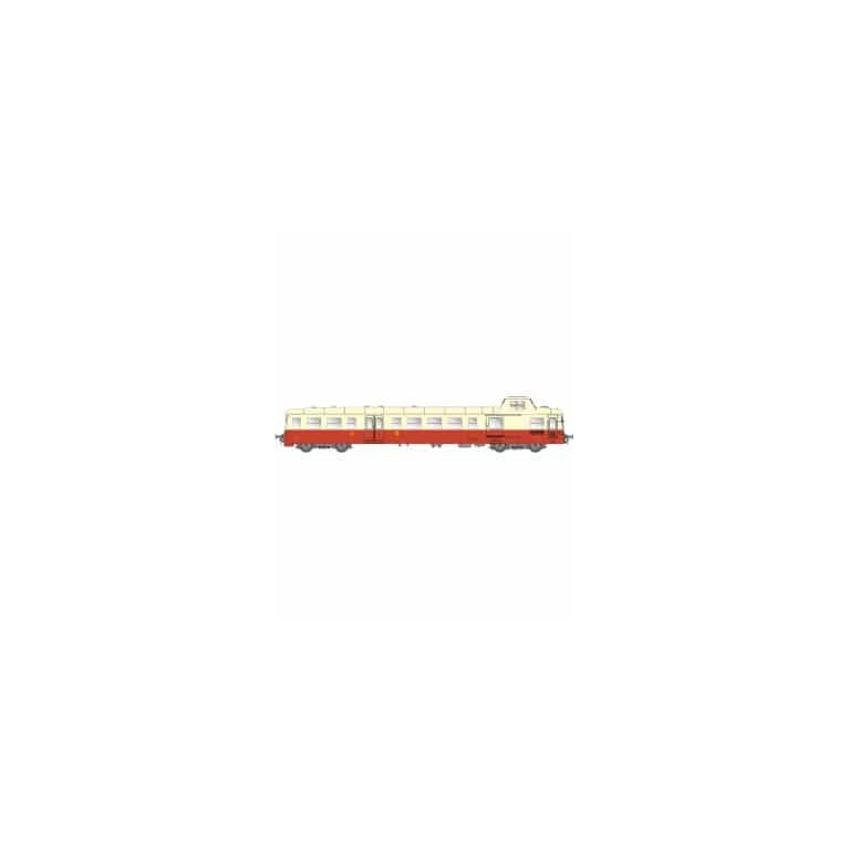 Trains 160 - 16061 S - Autorail X3922  sonorisé - SNCF -1- 2ème CL - Ep IIIb - N