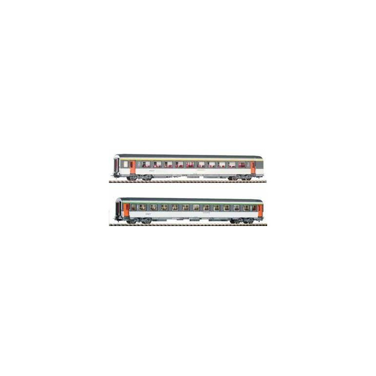 Piko 97309 Set 2 voitures Corail, SNCF, HO, Ep V