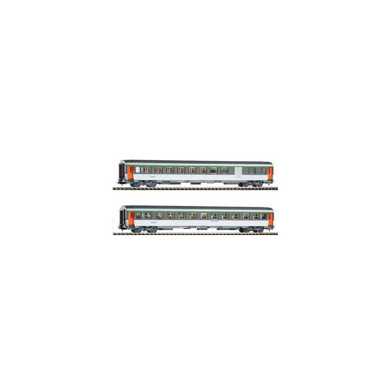 Piko 97310 Set 2 voitures Corail, SNCF, HO, Ep V