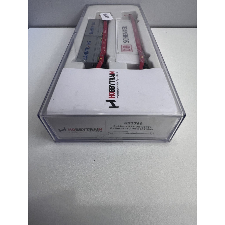 Hobbytrain H23760 wagon porte-containeurs DB - N