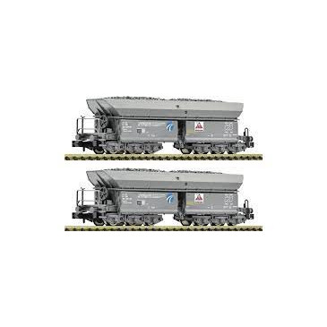 Fleischmann 852713 Coffret de 2 wagons-trémies à 6 essieux - N -