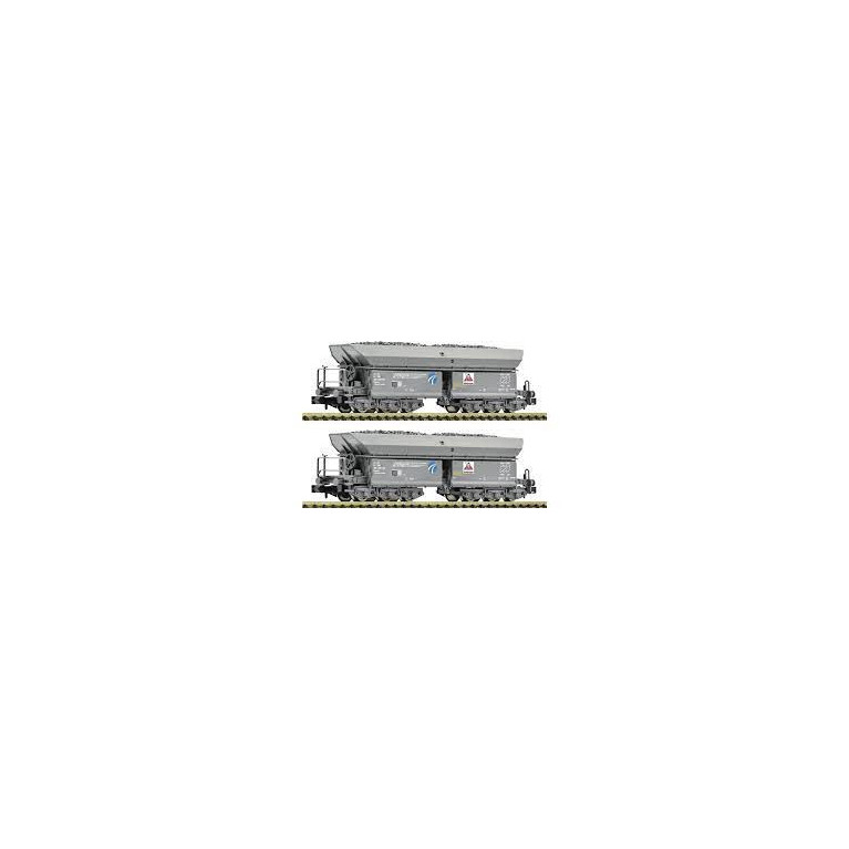 Fleischmann 852713 Coffret de 2 wagons-trémies à 6 essieux - N -