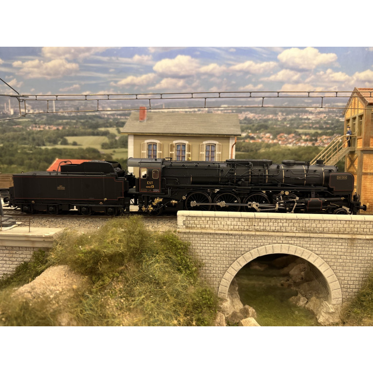 Trix 25241 locomotive vapeur pour train rapide série 13 EST, mfx, DCC, H0, Ep II
