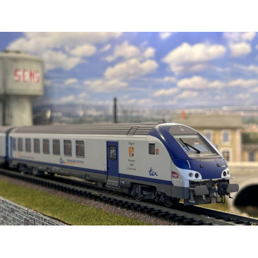 LS Models 41 234 DC - Coffret TER PACA, logo Carmillon - HO - Ep VI