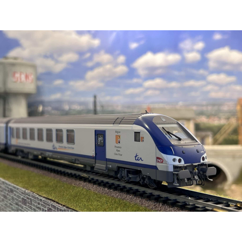 LS Models 41 234 DC - Coffret TER PACA, logo Carmillon - HO - Ep VI