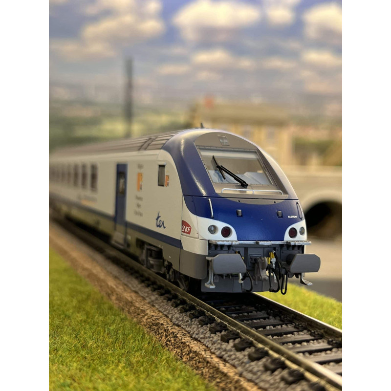 LS Models 41 234 DC - Coffret TER PACA, logo Carmillon - HO - Ep VI