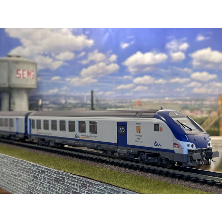 LS Models 41 234 DC - Coffret TER PACA, logo Carmillon - HO - Ep VI