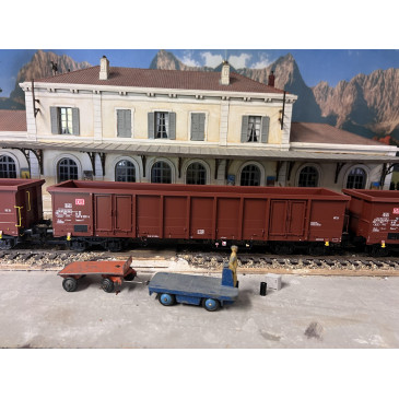 Lenz 42142-04 Tombereau Eanos, CFF, rbun rouge, Ep V, 0