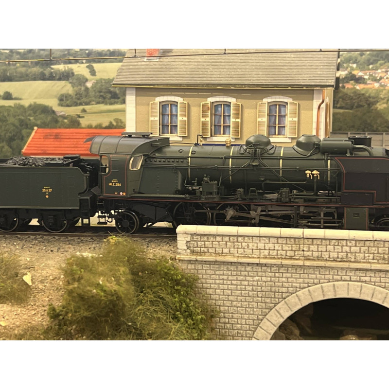 REE Modeles MB-130S - loco vapeur 141E284 SCNF Villeneuve - DCC Sound H0 - Ep III