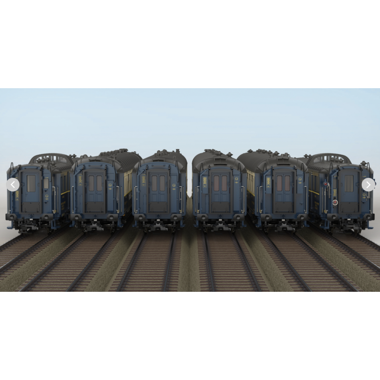 Trix 26470 coffret de voitures Pullman EDELWEISS, Ep II, H0