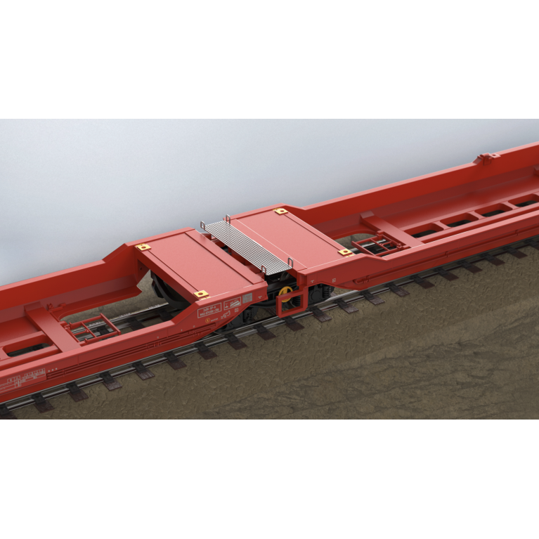 Trix 24470 Voiture à double compartiment de type Sdggmrss 738, H0