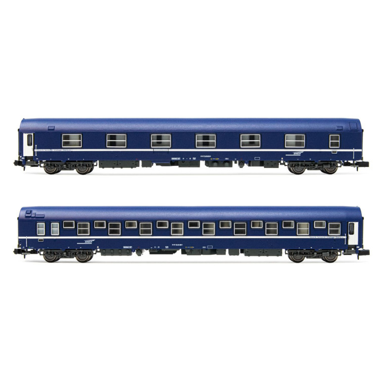 Arnold HN4342 voitures lits type T2 - SNCF - logo "Casquette" - N - Ep V