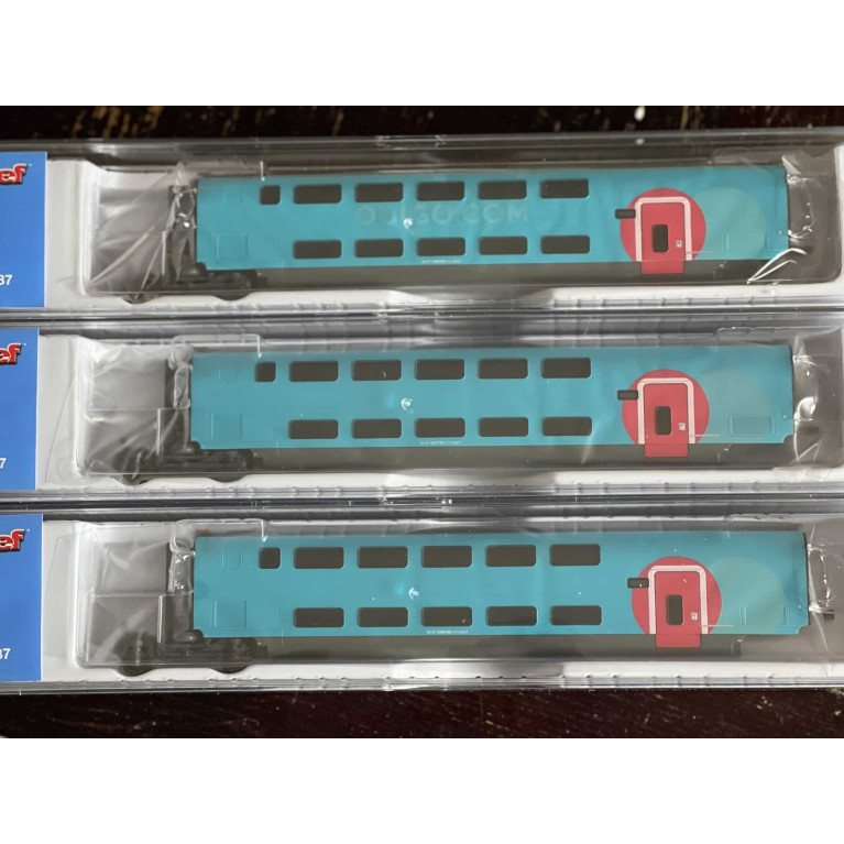 JOUEF HJ3010 set de 3 voitures complémentaires TGV DUPLEX OUIGO HO