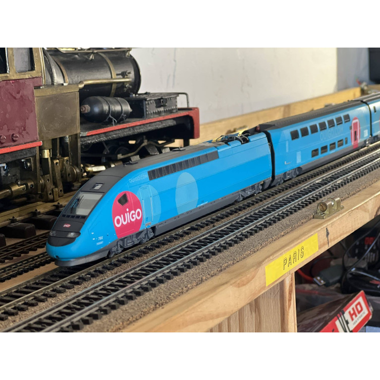 JOUEF HJ3010 set de 3 voitures complémentaires TGV DUPLEX OUIGO HO