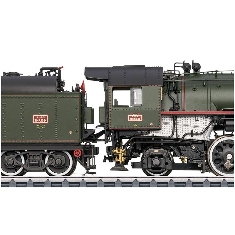 Märklin 38141 Locomotive vapeur 141 R 1244 - SNCF - digital son - 3 rails, Ep VI - H0