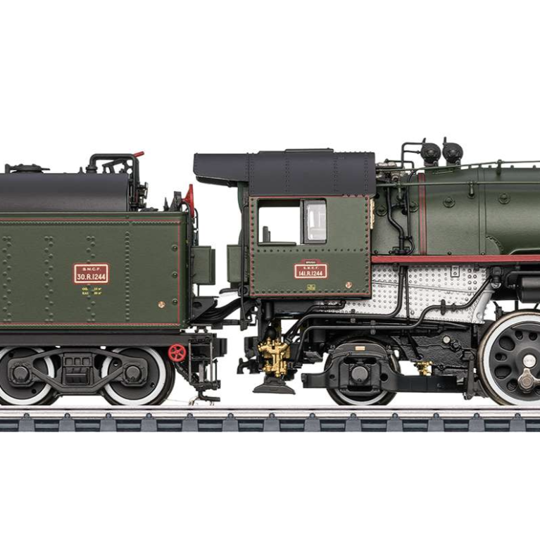 Märklin 38141 Locomotive vapeur 141 R 1244 - SNCF - digital son - 3 rails, Ep VI - H0