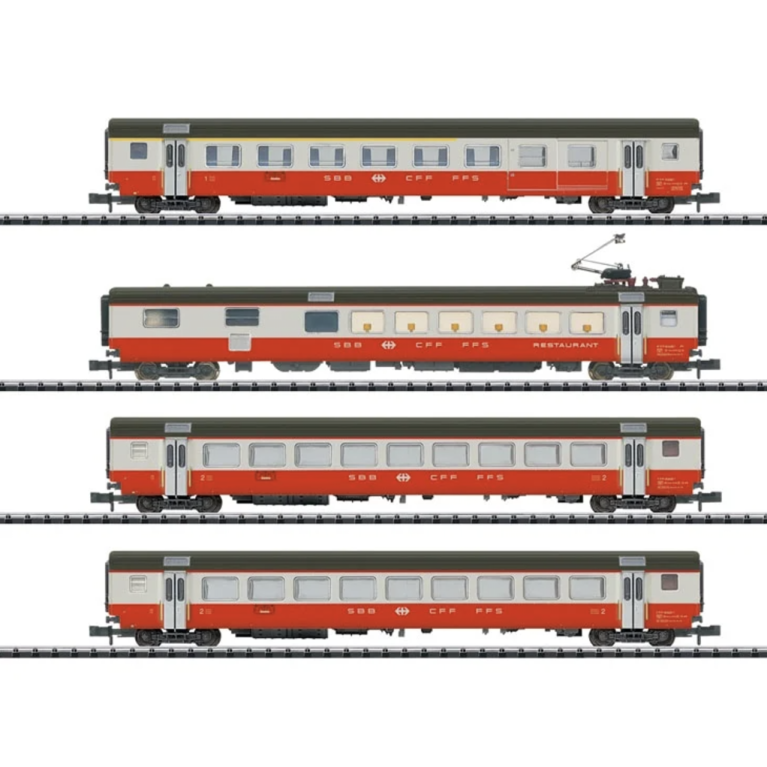 Minitrix 18720 Coffret de voitures de grandes lignes 'Swiss Express' partie 1, Ep IV, N