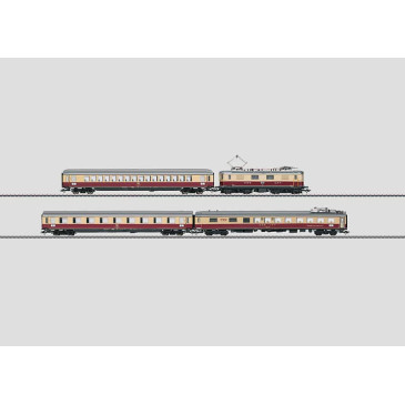 Märklin 26557 train rapide TEE "Bavaria", DB, 3 rails, H0, Ep IV