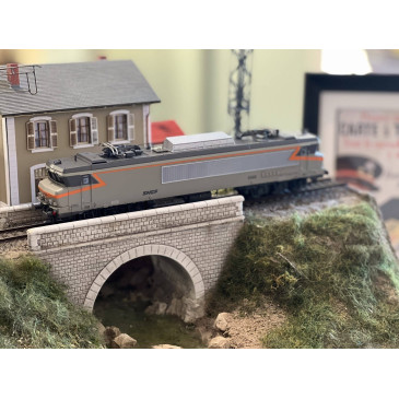 LS MODELS 10333S - locomotive électrique CC6568  BÉTON LOGO NOUILLE SONORE, Ep IV-V, HO