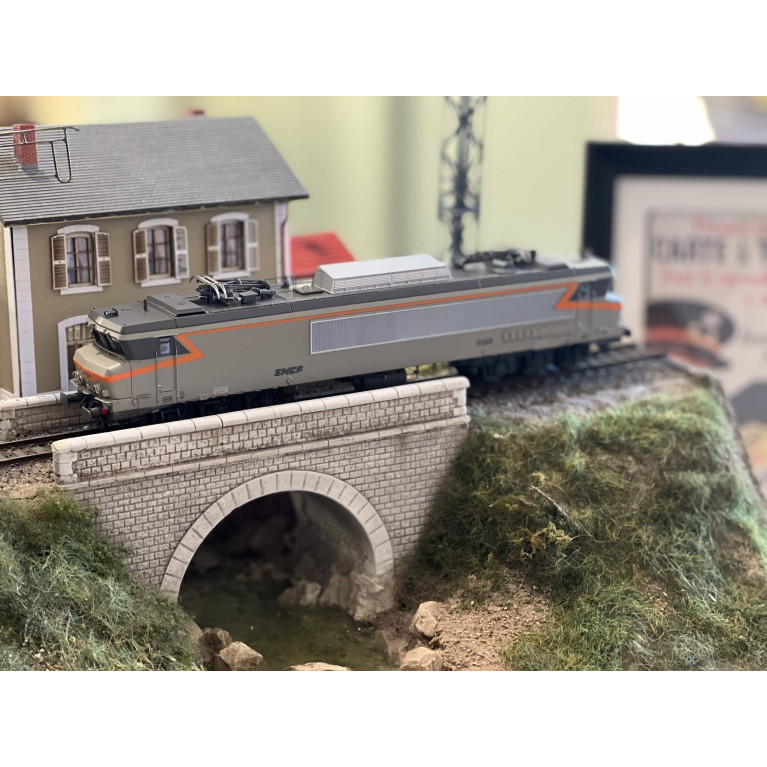 LS MODELS 10333S - locomotive électrique CC6568  BÉTON LOGO NOUILLE SONORE, Ep IV-V, HO