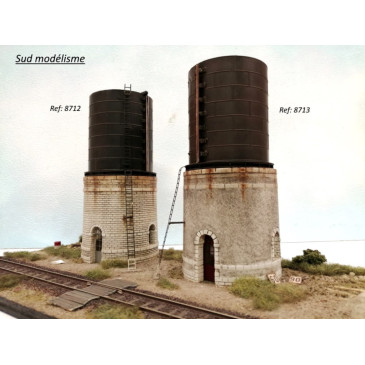 PN SUD MODELISME 8713 CHATEAU D’EAU CREPI 200 M3 HO