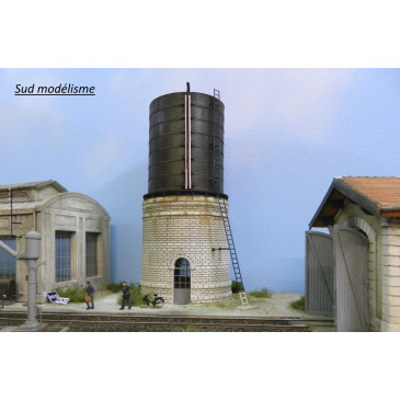 PN SUD MODELISME 8712 HO. CHATEAU D’EAU PIERRE DE TAILLE 200 M3