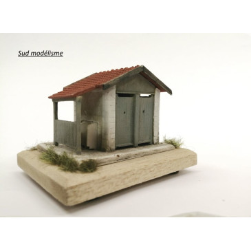 PN SUD MODELISME 8710 HO. WC DE GARE PLM
