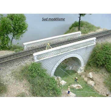 PN SUD MODELISME 8762 HO. PETIT PONT 1 VOIE