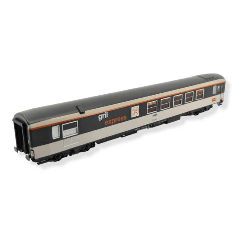 LS Models 40156 voie H0 Voiture Grill express, Corail, logo encadré, plaque Palatino Ep.IV-V