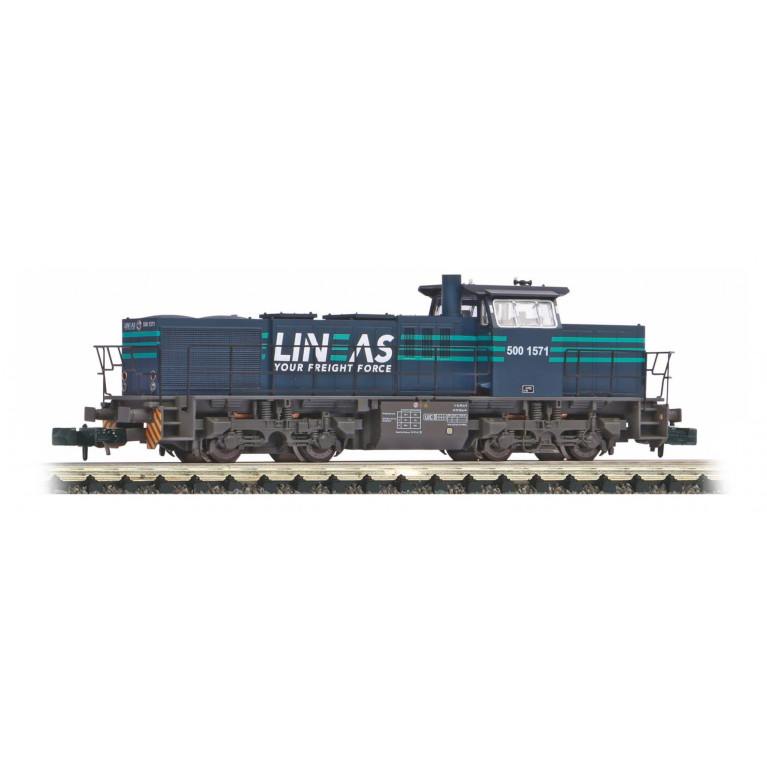 Locomotive Diesel G 1206 Piko 40482 - N 1/160 - LINEAS NL - EP VI
