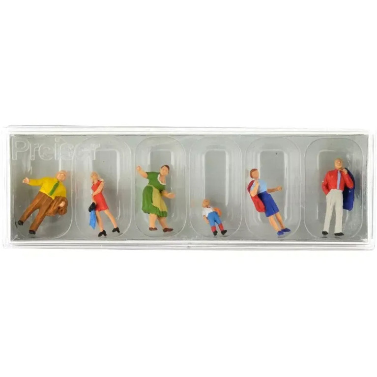 Famille Dupont en promenade - HO 1/87 - PREISER 10279