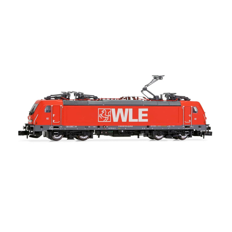 Arnold HN2437D WLE, locomotive électrique série 187, livrée rouge, ép. VI, avec décodeur numérique